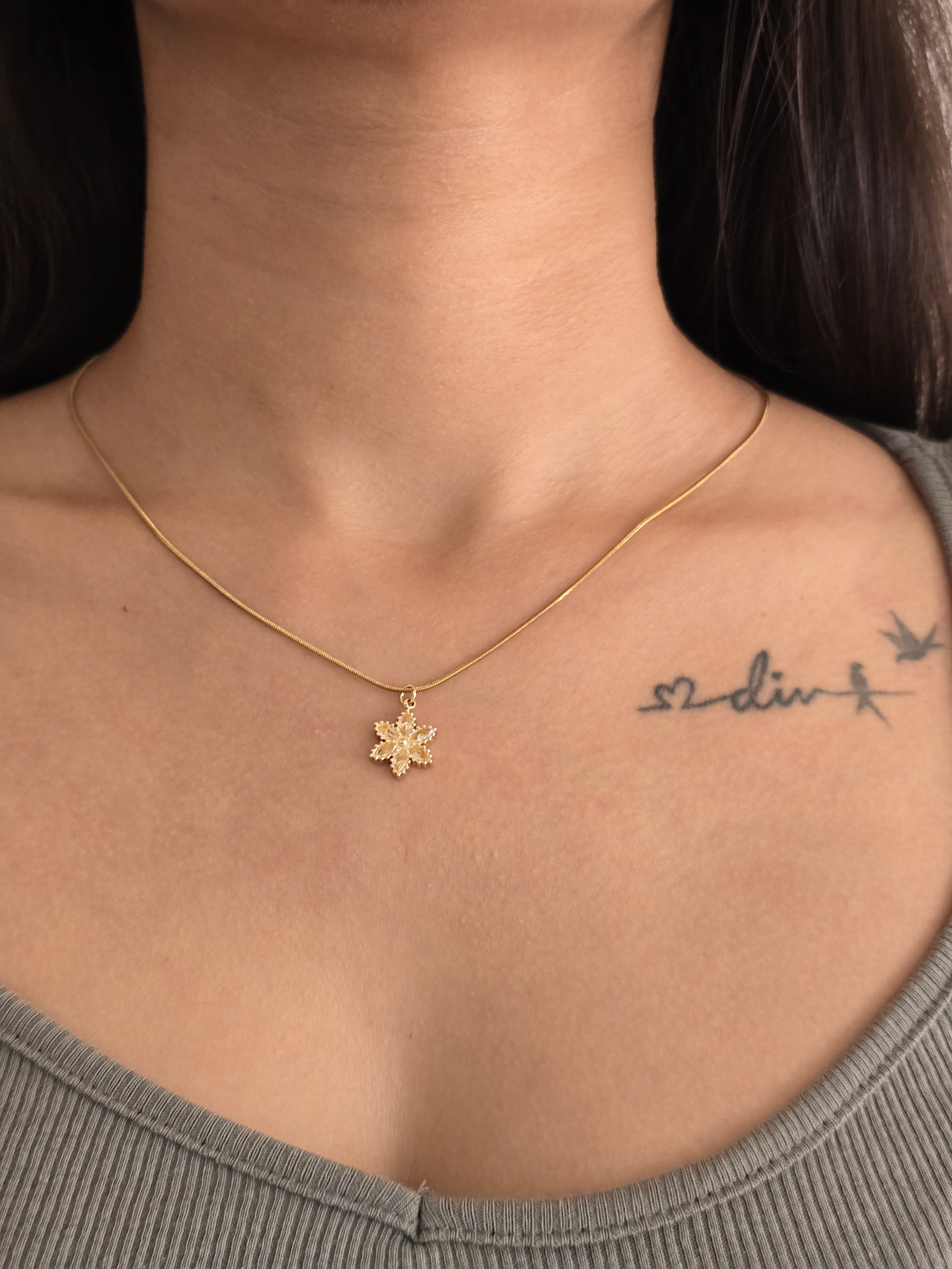 Flower Neckpiece