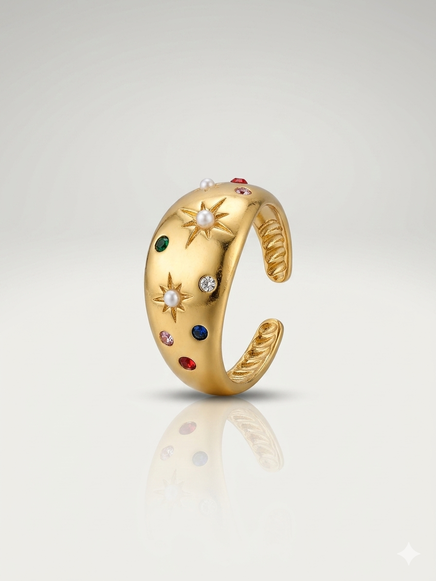 Multi Diamond Ring