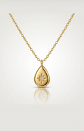 Box Oval Diamond Neckpiece