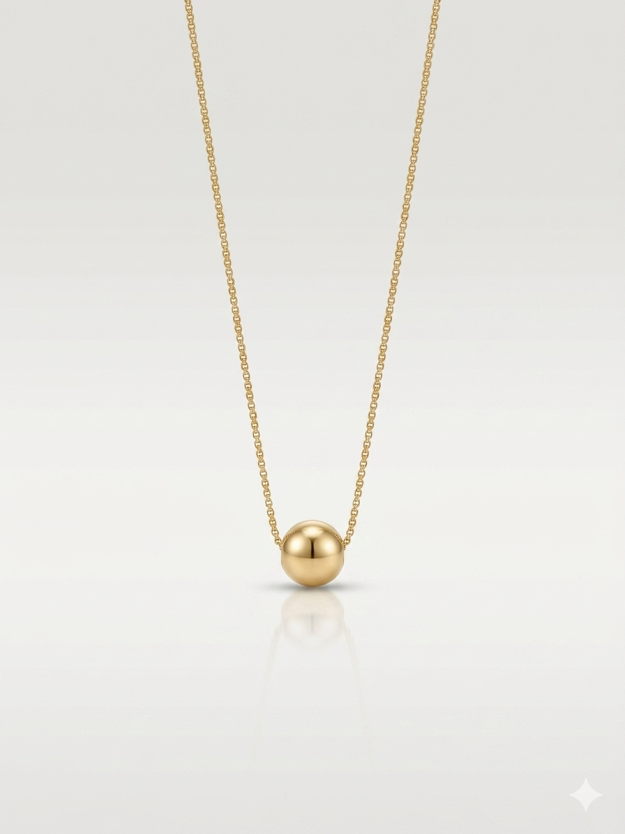 Round Bead Neckpiece