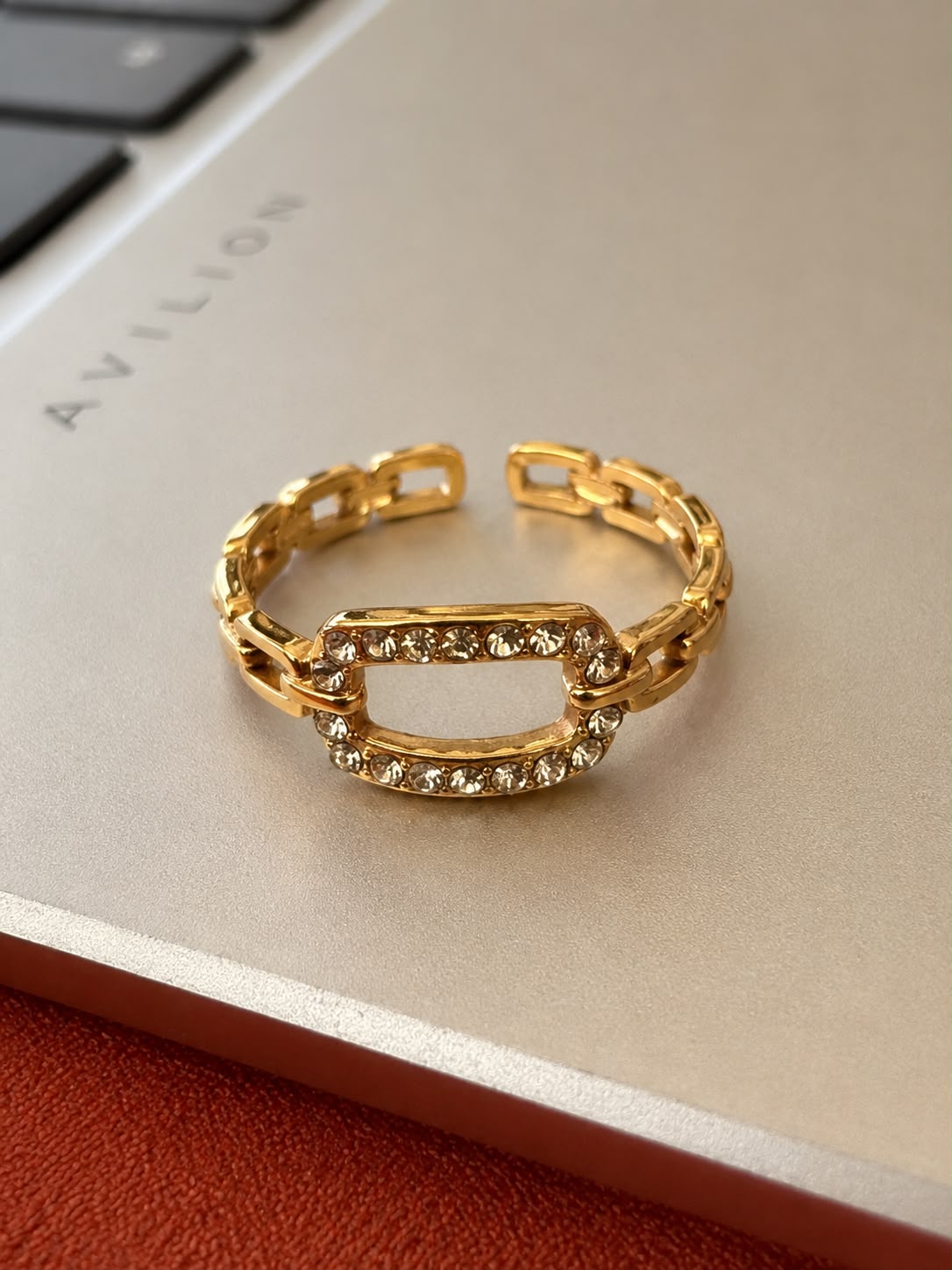 Square Diamond Ring